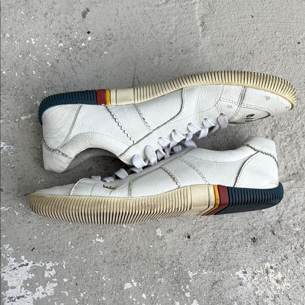 Osklen leather, low top trainers
